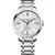 Baume & Mercier Classima men's watch M0A10854, silver dial, silver stainless steel strap