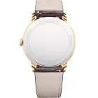 Baume & Mercier Classima men's watch M0A10857, silver dial, brown leather strap