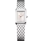 Baume & Mercier Hampton women's watch M0A10860, silver dial, silver stainless steel strap