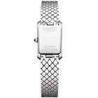 Baume & Mercier Hampton women's watch M0A10862, black dial, silver stainless steel strap