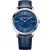 Baume & Mercier Classima men's watch M0A10878, blue dial, blue leather strap