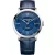 Baume & Mercier Classima men's watch M0A10879, blue dial, blue leather strap