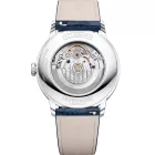 Baume & Mercier Classima men's watch M0A10879, blue dial, blue leather strap