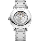 Baume & Mercier Classima men's watch M0A10880, blue dial, silver stainless steel strap
