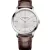 Baume & Mercier Classima men's watch M0A10882, silver dial, brown leather strap