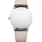 Baume & Mercier Classima men's watch M0A10882, silver dial, brown leather strap