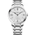 Baume & Mercier Classima men's watch M0A10883, silver dial, silver stainless steel strap