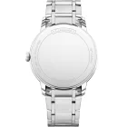 Baume & Mercier Classima men's watch M0A10883, silver dial, silver stainless steel strap