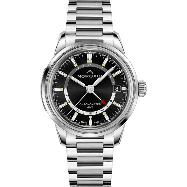 Norqain Freedom 60 GMT 40mm men's watch N2100.22S01.B01.S01