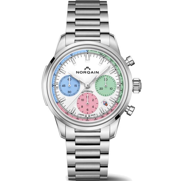 Norqain Freedom 60 Chrono 40mm Enjoy Life Special Edition men's watch N2201.19S01.C01.S01