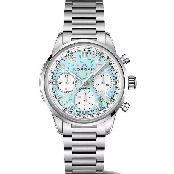 Norqain Freedom Chrono Enjoy Life Sprinkles Special Edition men's watch N2201.19S04.A01.S01