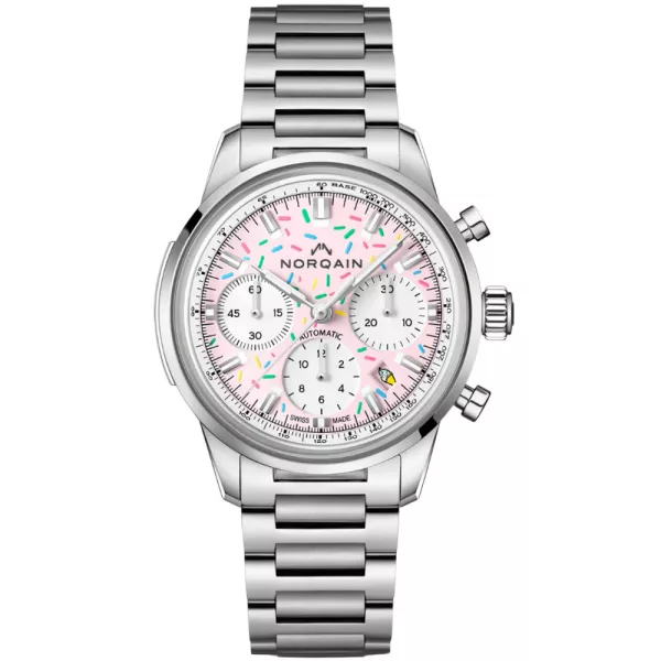 Norqain Freedom Chrono Enjoy Life Sprinkles Special Edition men's watch N2201.19S04.K01.S01