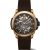 Norqain Wild ONE Skeleton 42mm Gold men's watch N3000.07G04.N01.R01
