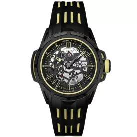 Norqain Wild One Skeleton X-Lite Limited Edition men's watch N3003.26X01.B01.R01, black silicone strap