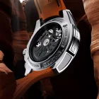 Norqain Independence Skeleton Chrono 42mm men's watch N3200.40S01.O01.R01