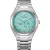 Citizen Automatic men's watch NJ0180-80M, turquoise dial, silver titanium strap