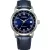 Citizen Automatic men's watch NJ0210-13L, blue dial, blue leather strap