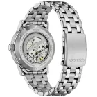 Citizen Automatic men's watch NJ0210-56A, silver dial, silver stainless steel strap
