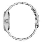 Citizen Automatic men's watch NJ0221-50E, black dial, silver stainless steel strap