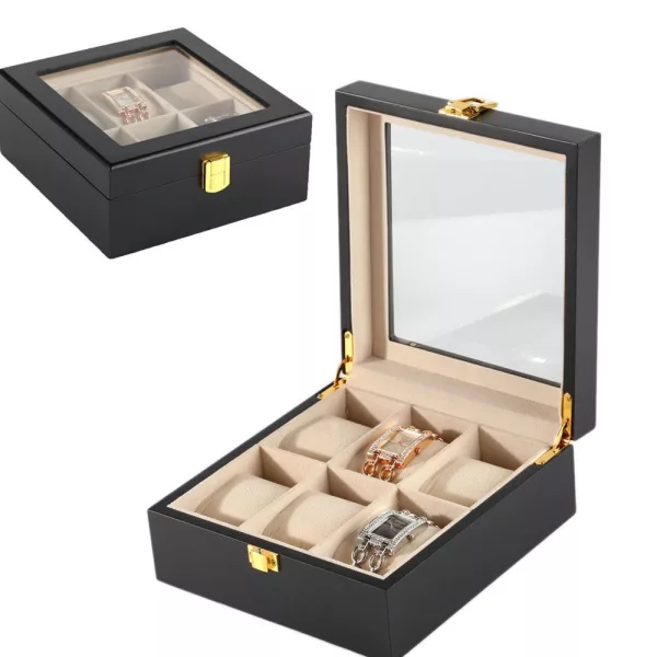 Watch box for 6 watches 954