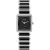 Rado Integral Diamonds women's watch R20249152, black dial, silver stainless steel strap