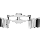 Rado Integral Diamonds women's watch R20249152, black dial, silver stainless steel strap