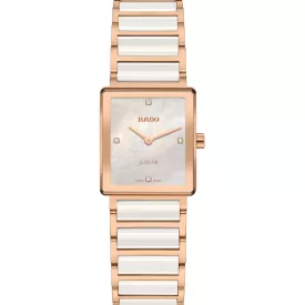 Rado Integral Diamonds women's watch R20251902, white stainless steel strap
