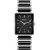 Rado Integral unisex watch R20255162, black dial, silver stainless steel strap