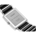 Rado Integral unisex watch R20255162, black dial, silver stainless steel strap