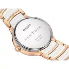 Rado Centrix Moonphase women's watch R30232922, rose gold stainless steel strap