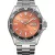 Orient Mako III Kamasu men's watch RA-AA0826Y39B, yellow dial, silver stainless steel strap