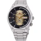 Orient SK Diver Retro men's watch RA-AA0B01G39B, black dial, silver stainless steel strap