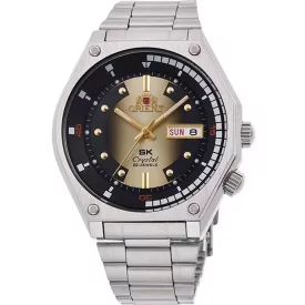 Orient SK Diver Retro men's watch RA-AA0B01G39B, black dial, silver stainless steel strap
