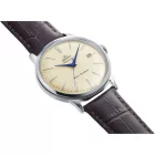 Orient Bambino men's watch RA-AC0033Y30B, beige dial, brown leather strap