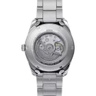 Orient Stretto Sun & Moon men's watch RA-AK0313Y30B, brown dial, silver stainless steel strap