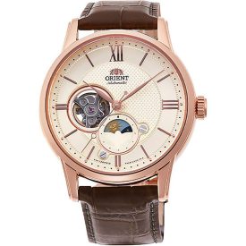   Orient Sun and Moon Open Heart men's watch RA-AS0009S10B