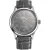 Orient Bambino men's watch RA-BB0006N30B, gray dial, gray leather strap