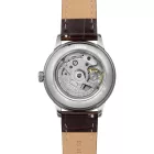 Orient Bambino 36 unisex watch RA-BB0102E30B, green dial, brown leather strap