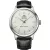 Orient Bambino 36 unisex watch RA-BB0103S30B, silver dial, brown leather strap