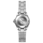 Orient Mako Diver GMT men's watch RA-BC0001B30B, black dial, silver stainless steel strap