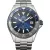 Orient Mako Diver GMT Limited Edition men's watch RA-BC0005L30B, blue dial, silver stainless steel strap