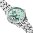 Orient Star Layered Skeleton Mint Green Limited Edition men's watch RE-AV0B11E00B