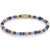 Rebel & Rose Are Violets Blue female bracelet S RR-40064-G-S