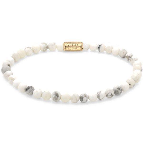 Rebel & Rose Virgin White Gold female bracelet XS RR-40112-G-XS