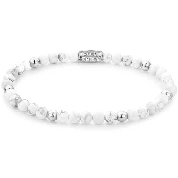 Rebel & Rose Virgin White Silver female bracelet XS RR-40118-S-XS