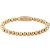 Rebel & Rose Yellow Gold only unisex bracelet S RR-60046-G-S