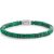 Rebel & Rose Slices - Malachite Green unisex bracelet L RR-60093-S-L