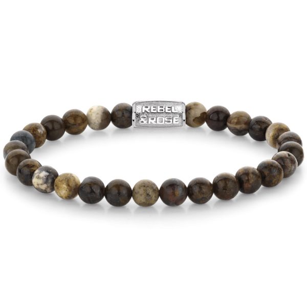 Rebel & Rose Autumn Rocks man bracelet L RR-60126-S-L