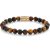 Rebel & Rose Who's afraid of the Tiger Gold man bracelet M RR-80088-G-M