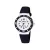 Lorus kids' watch RRX43CX-9, white dial, black plastic strap